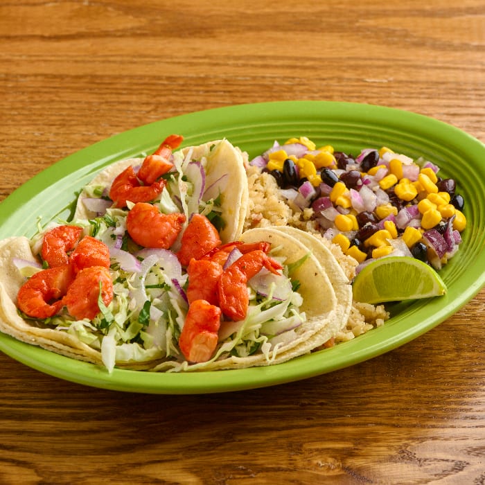 Shrimp Taco Dinner.