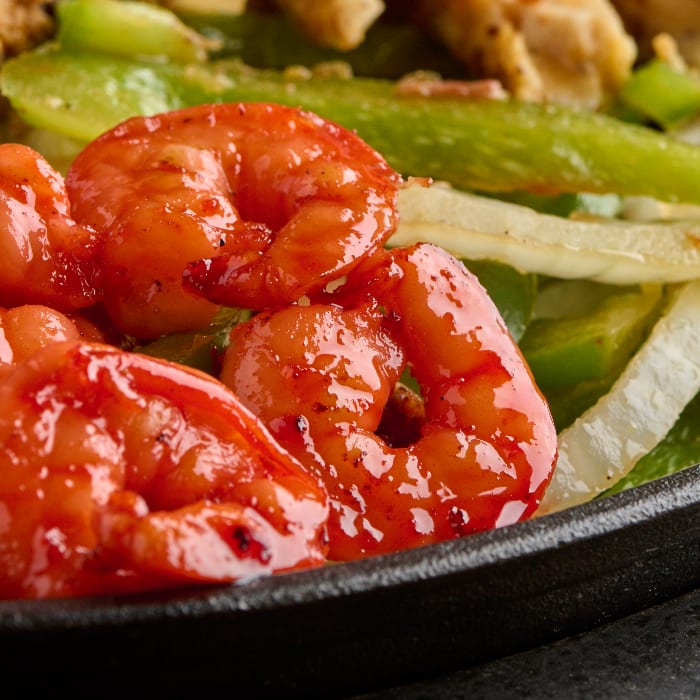 Shrimp Fajitas.